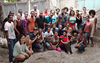 Students in Haiti